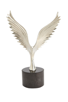 Soaring Bird Nickel Statue